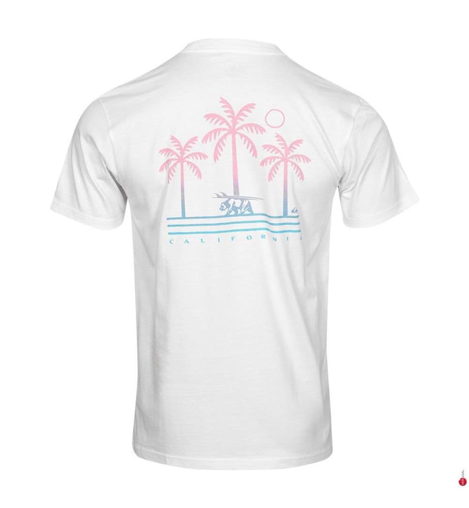 T-Shirt California Bear - Weiss