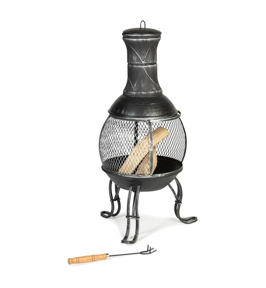 Mexican steel brazier - Black | DeinDeal