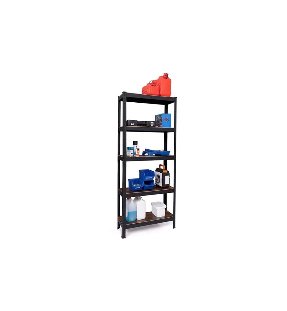 Aquila 5-tier steel rack for heavy loads with ag… | DeinDeal