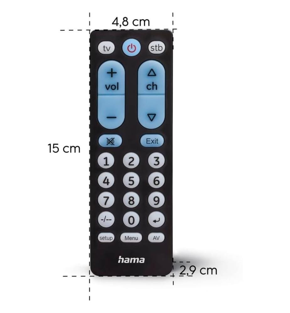 Hama Hama Universal Remote Control Tv, For 2 Dev… DeinDeal