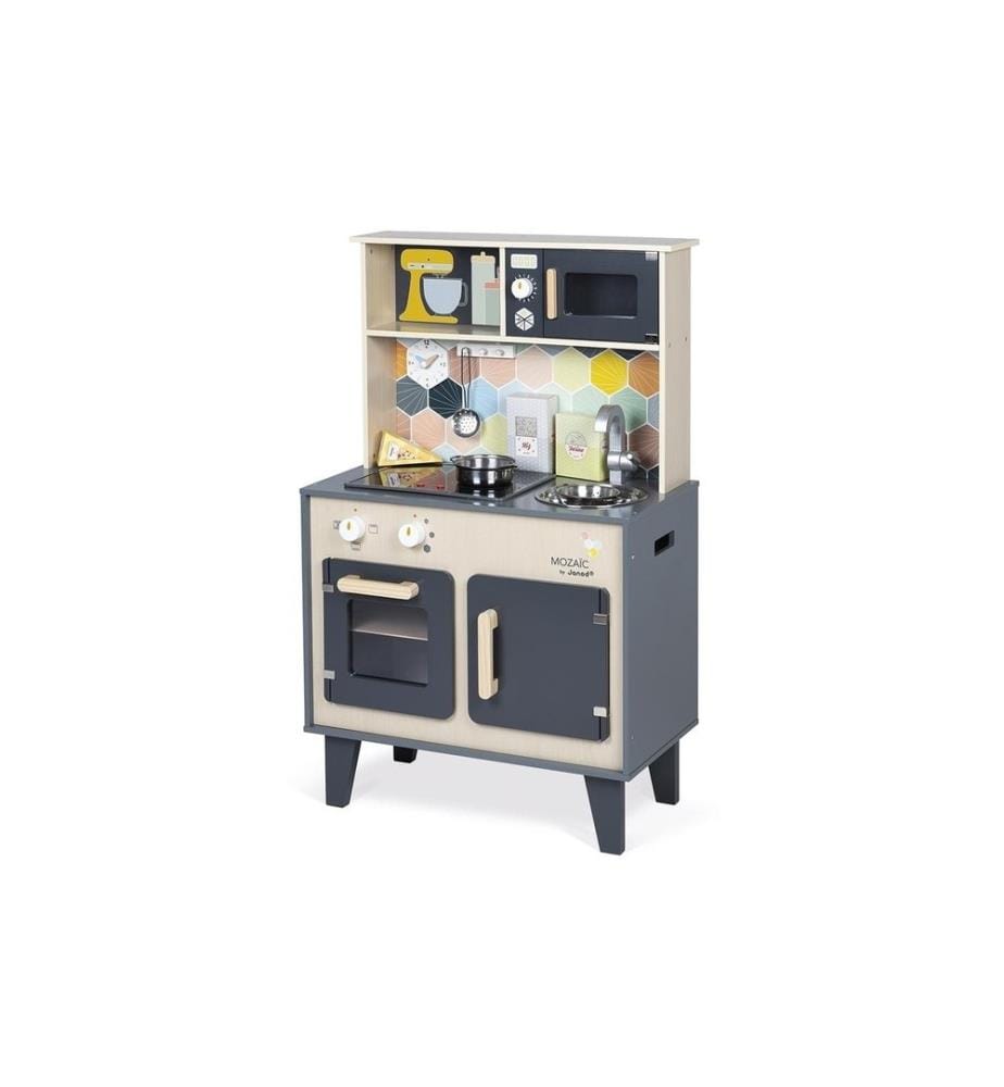 JANOD - Cuisine pour enfant Mozaïc Big Cooker Bois