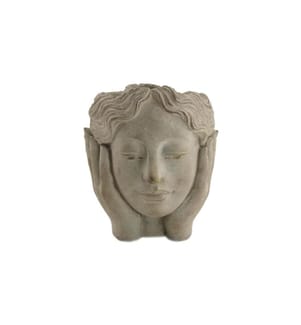 CHALET - Blumentopf 20.5 cm, Grau