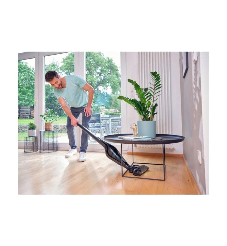 LEIFHEIT - Akku-Hand- und Stielsauger Rotaro PowerVac 2in1 Schwarz