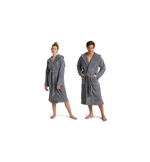 MÖVE - Peignoir Superwuschel M, Stone Gray