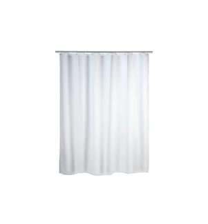 WENKO - Rideau de douche Uni 180 x 200 cm, Blanc