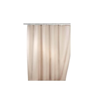 WENKO - Rideau de douche Anti-moisissure 180 x 200 cm, Beige