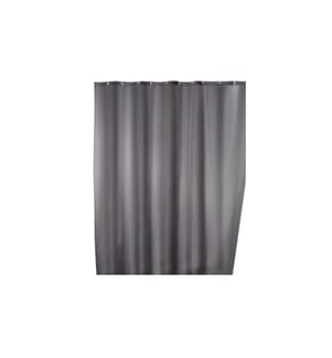 WENKO - Rideau de douche Anti-moisissure 180 x 200 cm, Gris