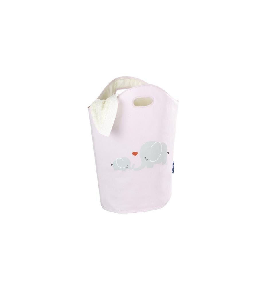 WENKO - Wäschekorb Kids Elli Rosa