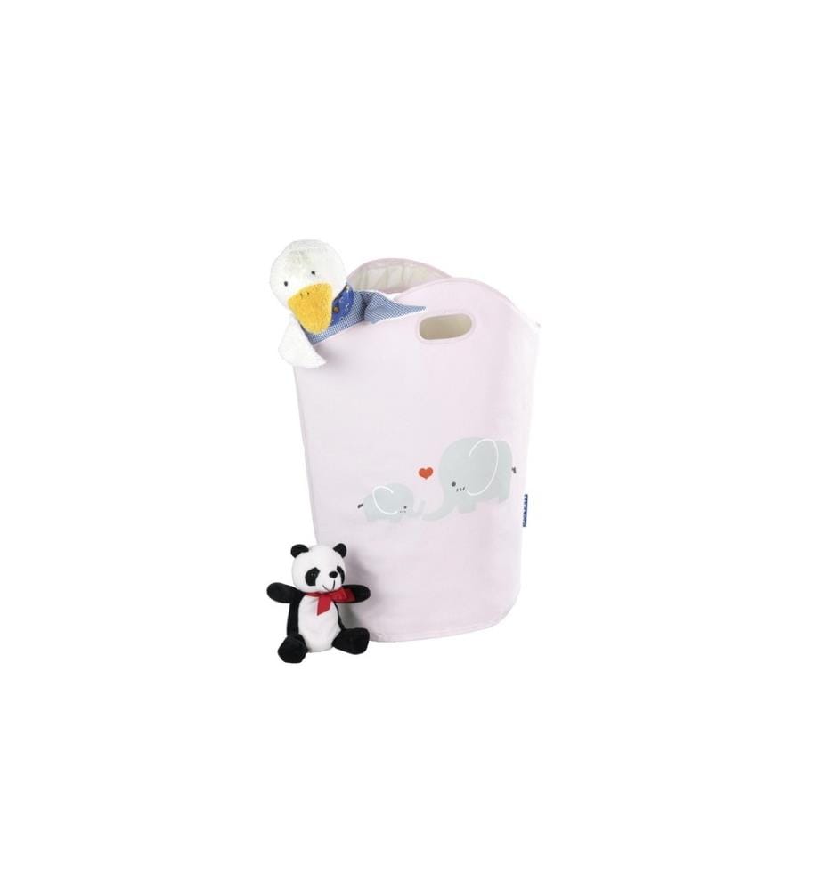 WENKO - Wäschekorb Kids Elli Rosa