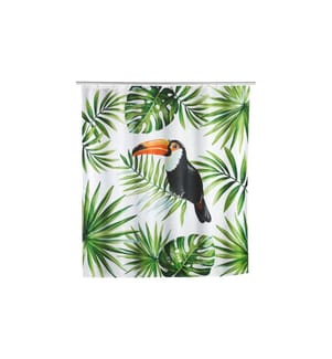WENKO - Rideau de douche Tucan 180 x 200 cm