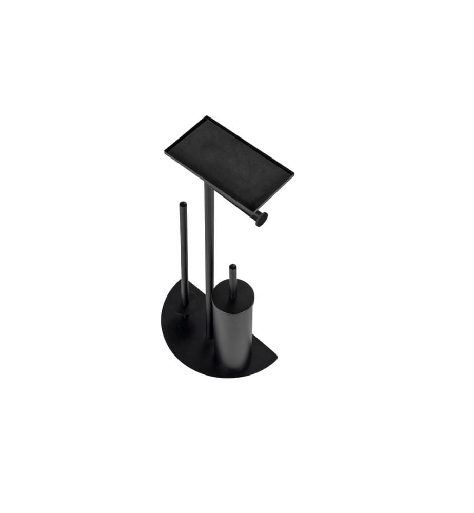 WENKO - Accessoires pour toilette Cosenza Neo Noir