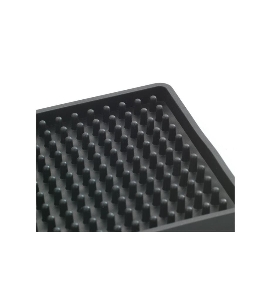 WENKO - Abtropfmatte Maxi 40 x 30 cm, Schwarz
