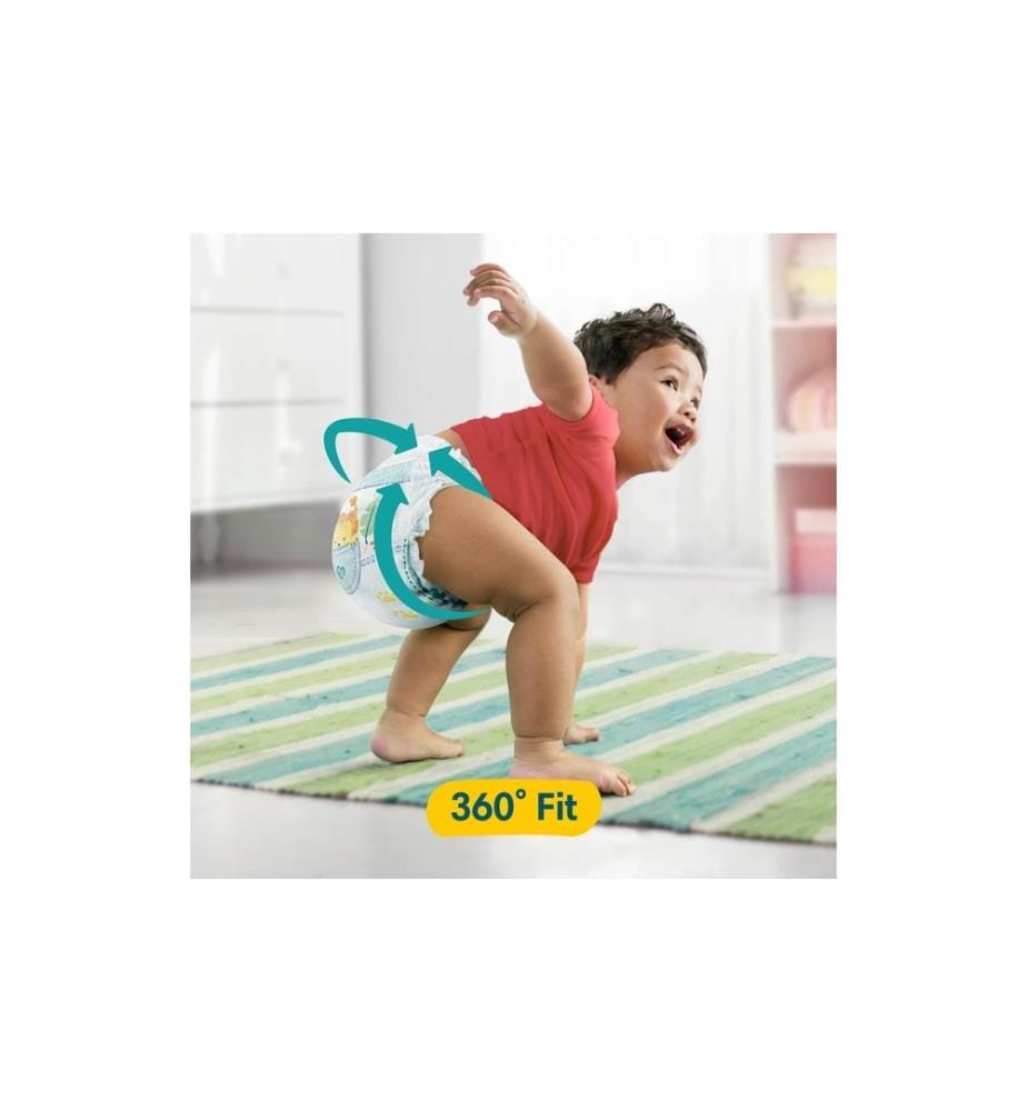 PAMPERS - Couches Baby Dry Pants Midi taille 3