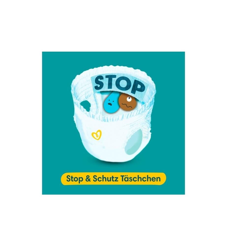 PAMPERS - Couches Baby Dry Pants Junior taille 5
