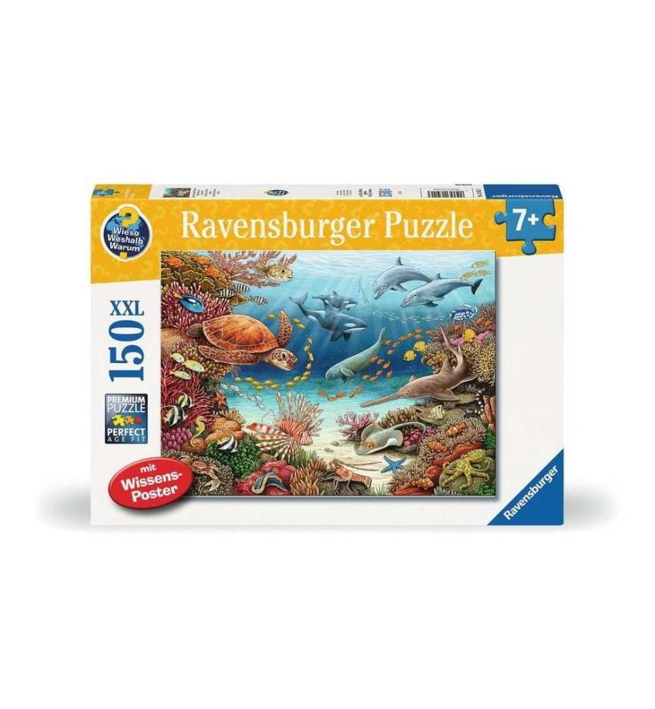 RAVENSBURGER Puzzle WWW Meerestiere am Koralle… DeinDeal