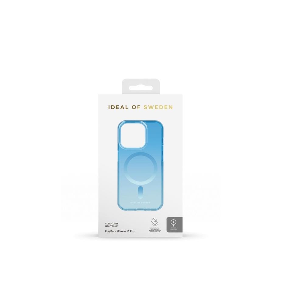 IDEAL OF SWEDEN - Back Cover Clear Case iPhone 15 Pro Light Blue