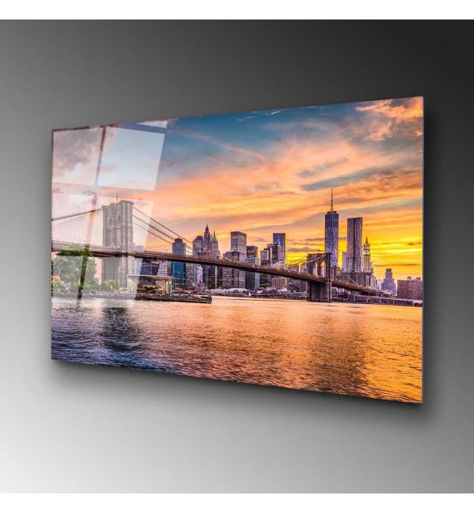 Decorative Tempered Glass Painting, Multicolor, 100% Tempered Glass