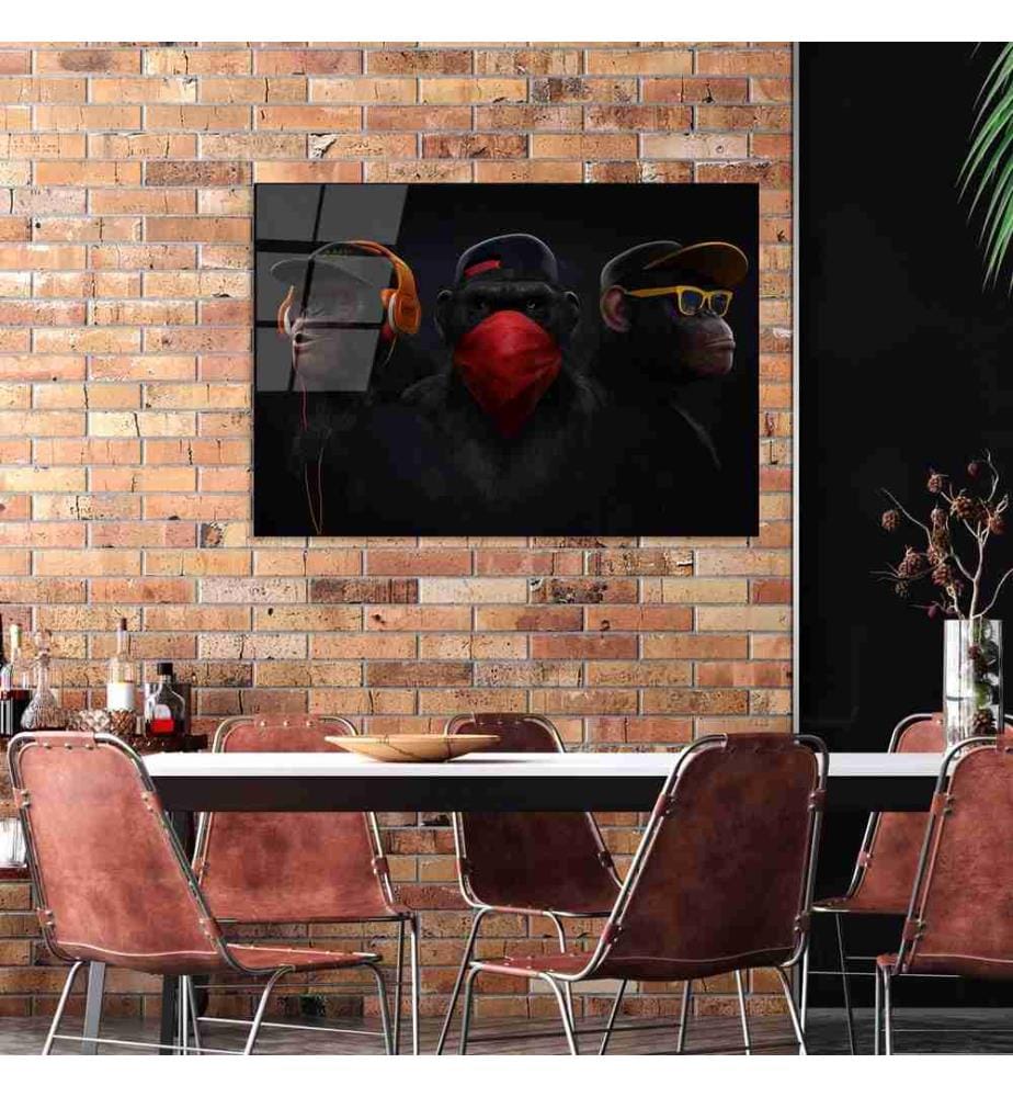 Decorative Tempered Glass Painting, Multicolor, 100% Tempered Glass