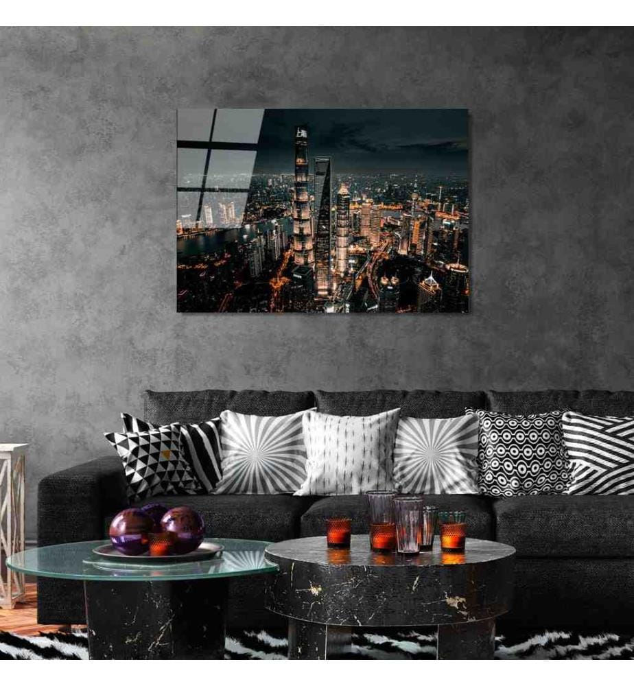 Decorative Tempered Glass Painting, Multicolor, 100% Tempered Glass