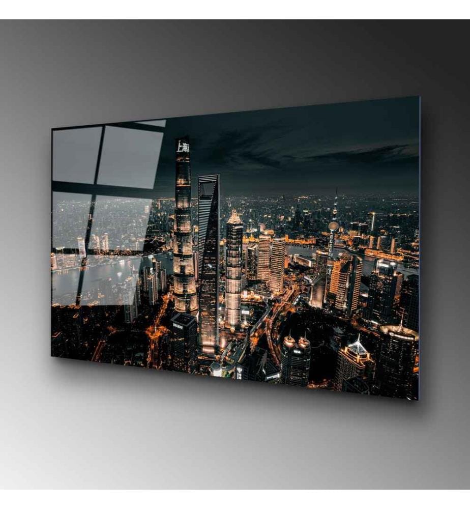 Decorative Tempered Glass Painting, Multicolor, 100% Tempered Glass