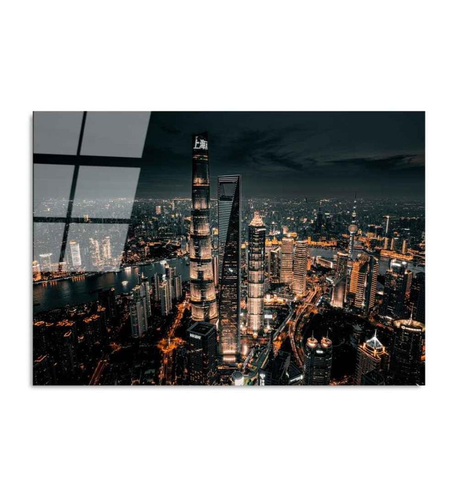 Decorative Tempered Glass Painting, Multicolor, 100% Tempered Glass