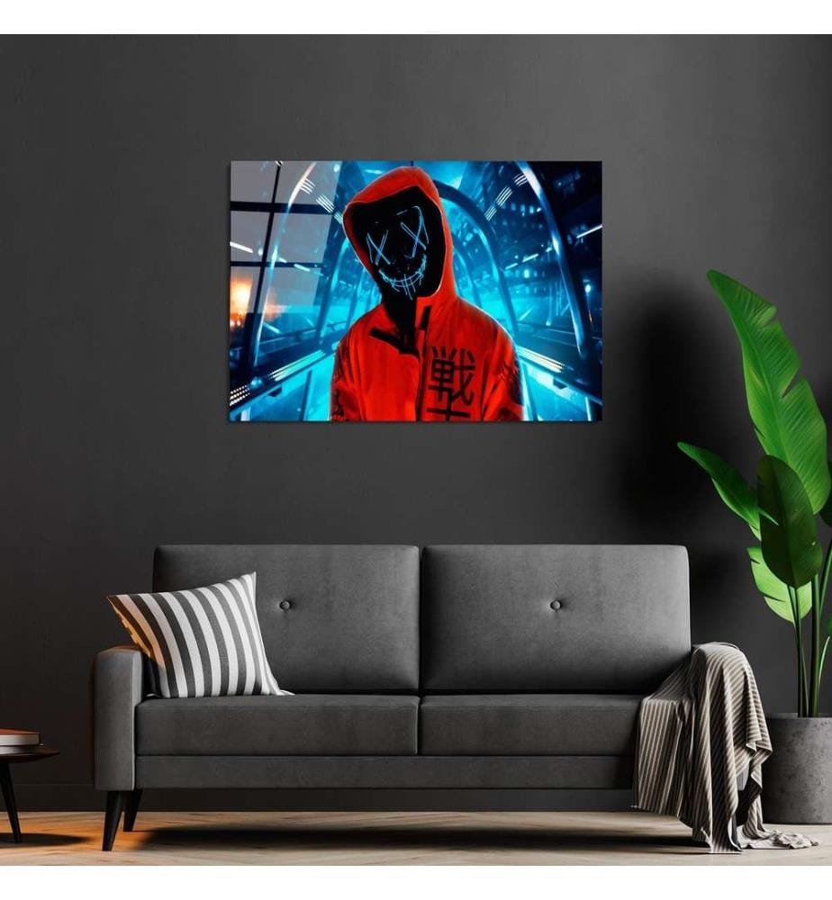 Decorative Tempered Glass Painting, Multicolor, 100% Tempered Glass