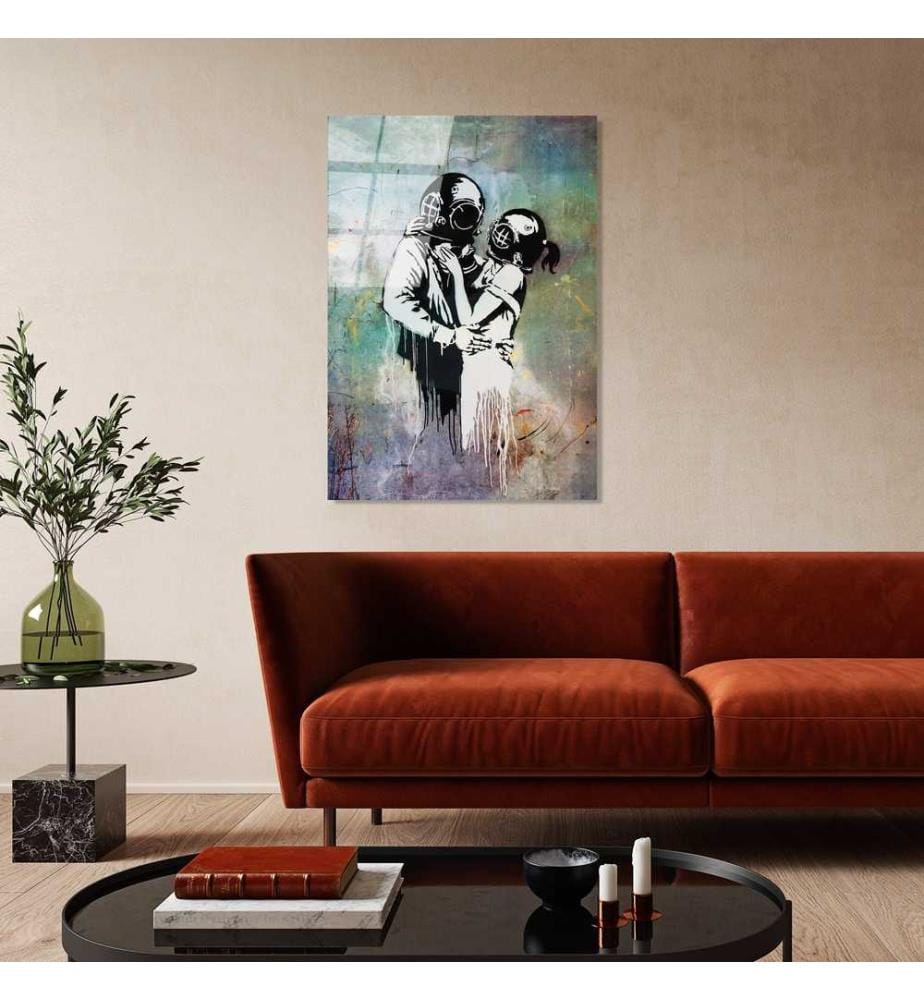 Decorative Tempered Glass Painting, Multicolor, 100% Tempered Glass