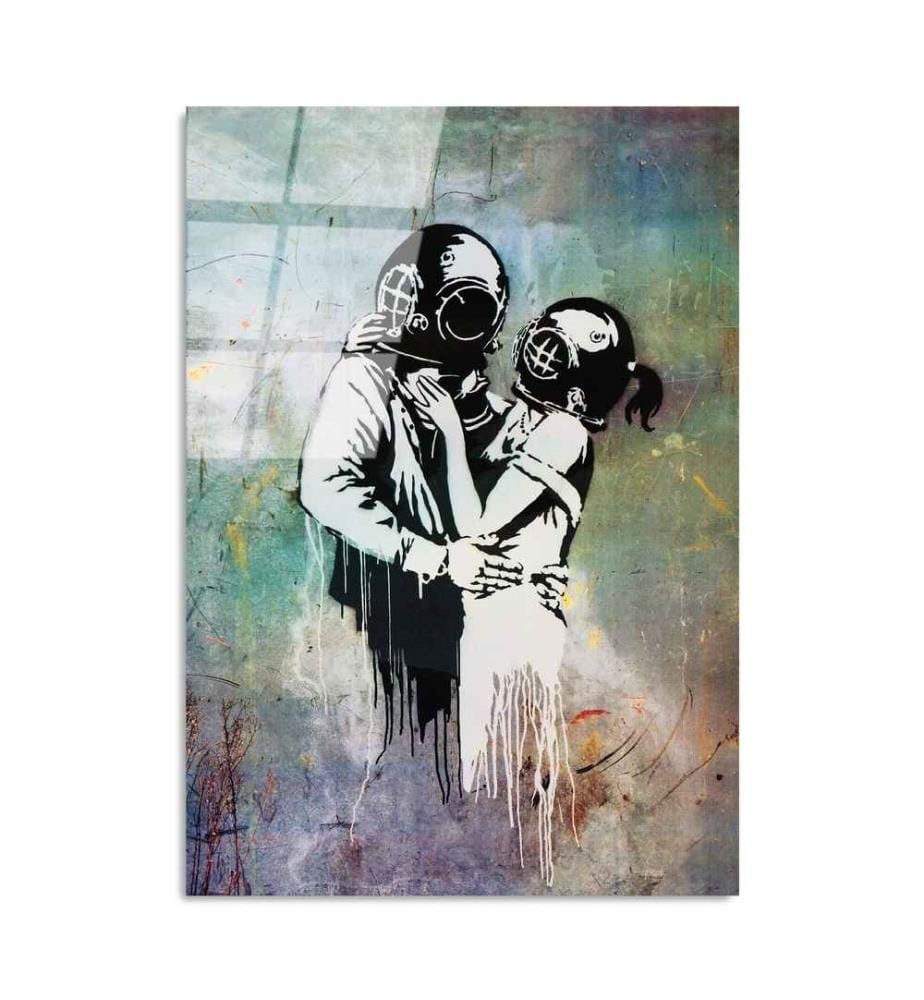 Decorative Tempered Glass Painting, Multicolor, 100% Tempered Glass