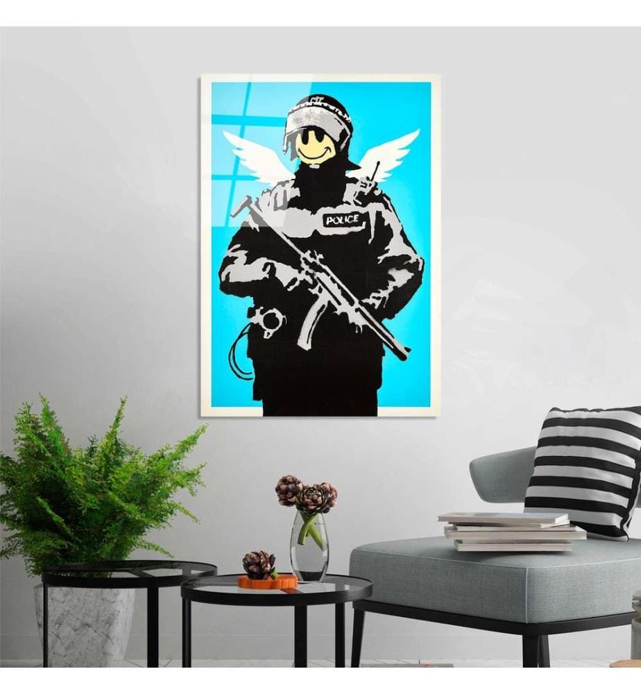 Decorative Tempered Glass Painting, Multicolor, 100% Tempered Glass