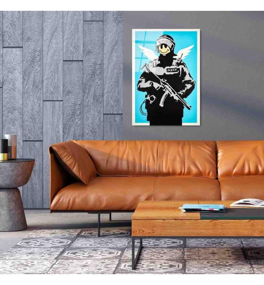 Decorative Tempered Glass Painting, Multicolor, 100% Tempered Glass