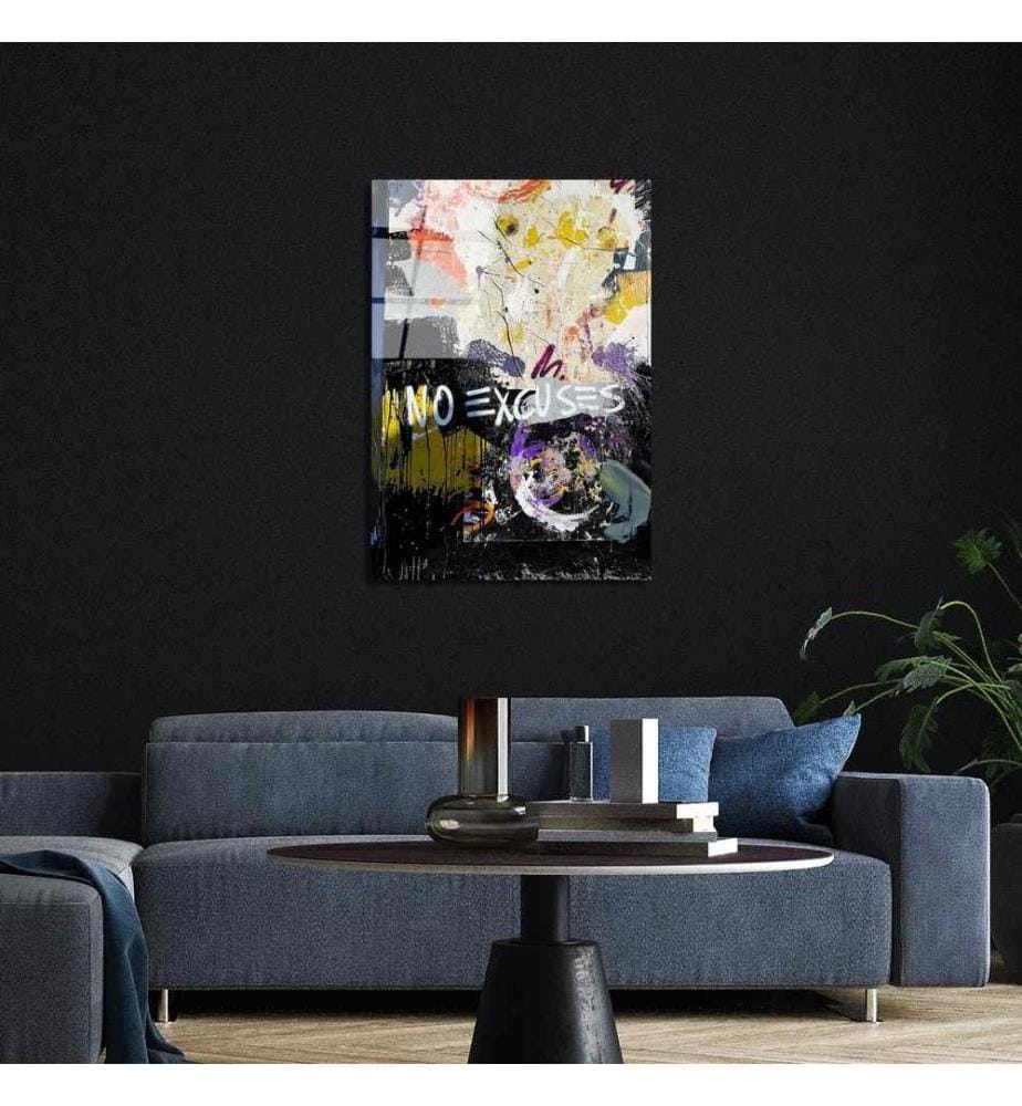 Decorative Tempered Glass Painting, Multicolor, 100% Tempered Glass