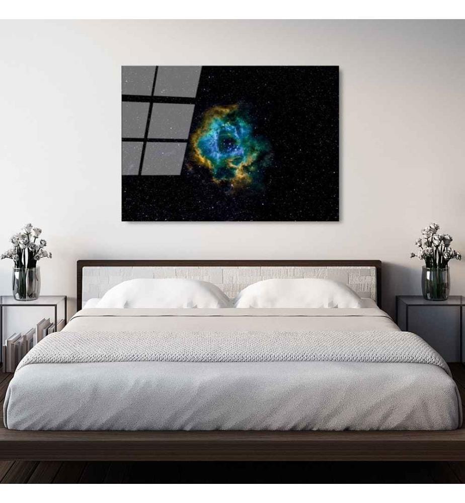 Decorative Tempered Glass Painting, Multicolor, 100% Tempered Glass