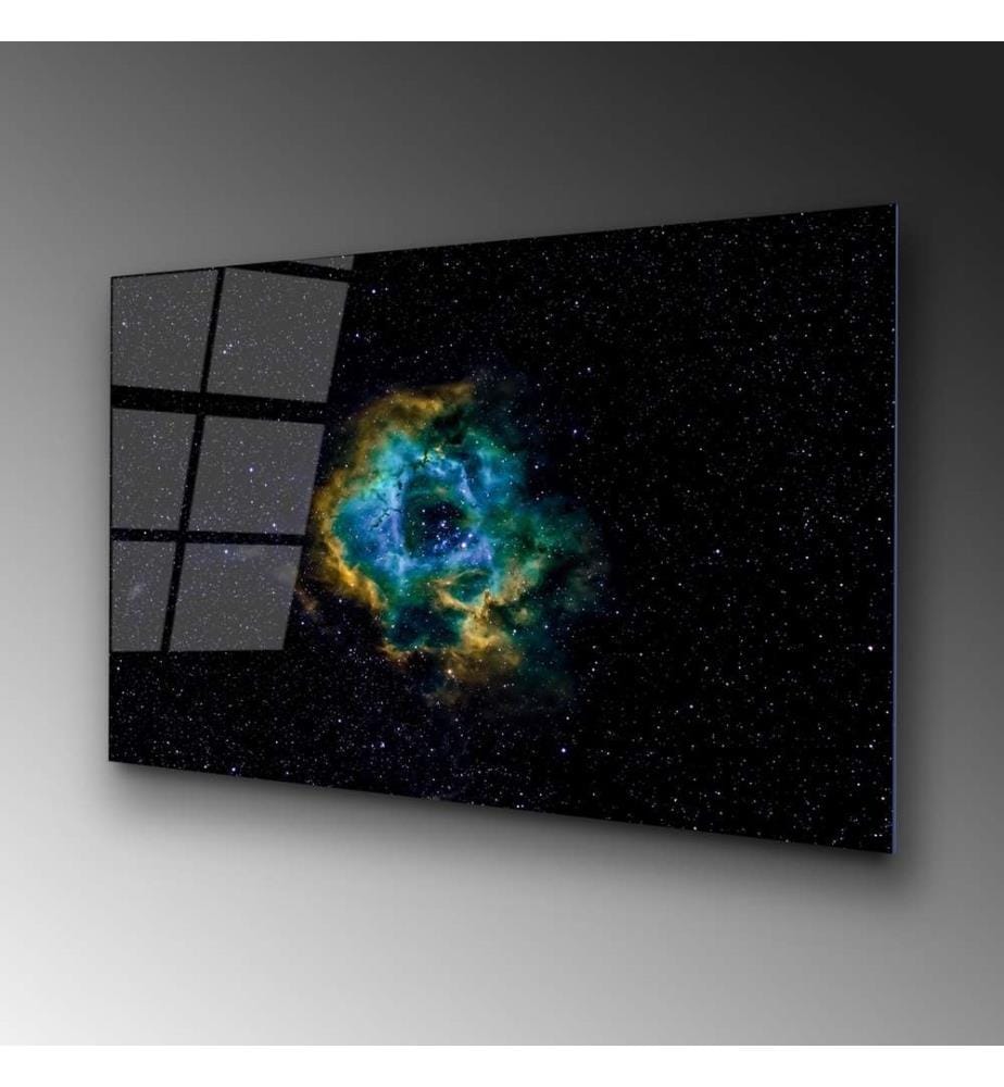 Decorative Tempered Glass Painting, Multicolor, 100% Tempered Glass