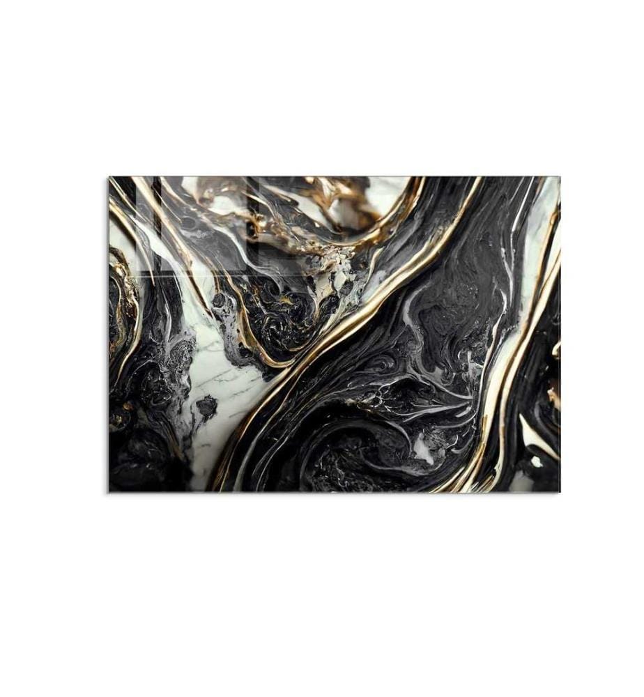 Peinture décorative en verre trempé, multicolore, 100% verre trempé