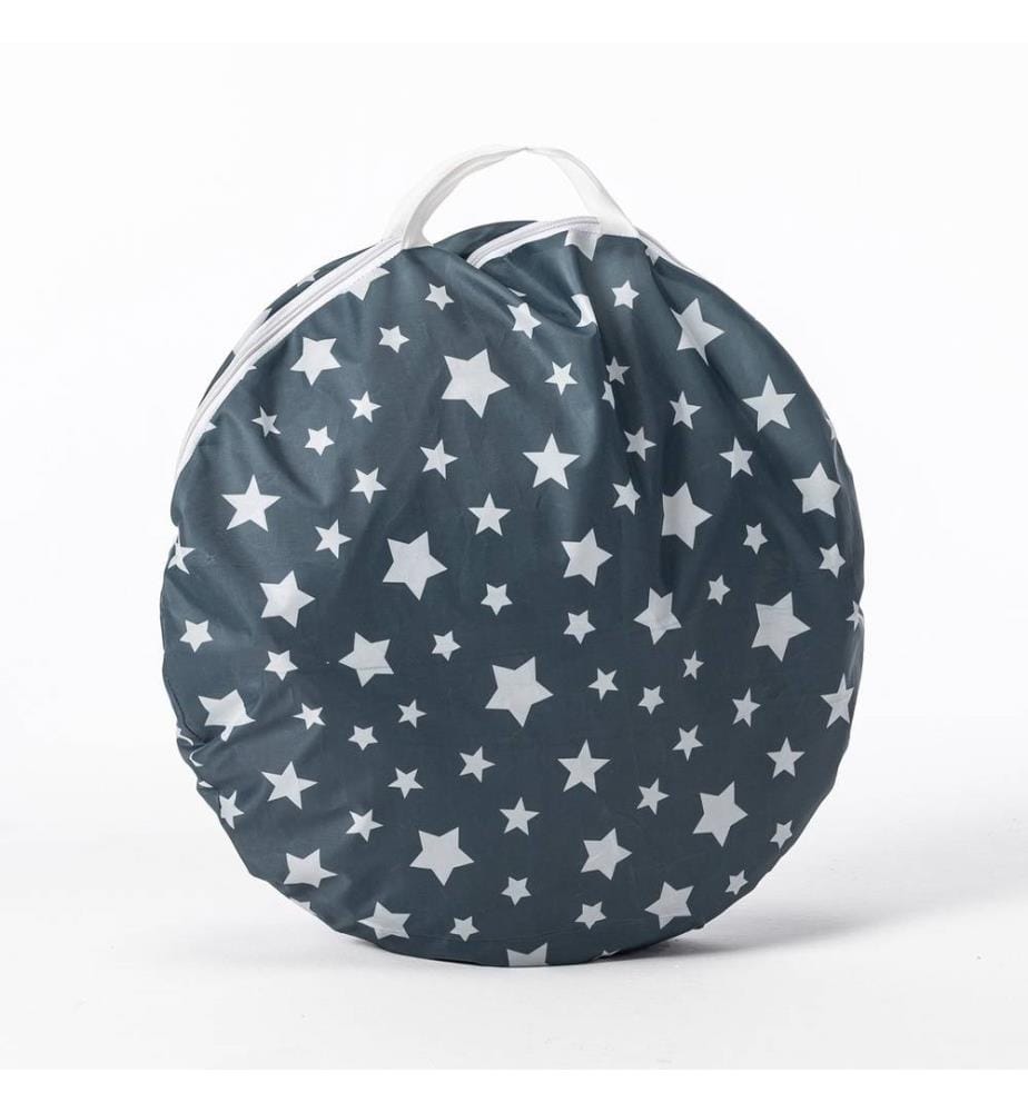 Tente de jeu pour enfants, gris, polyester