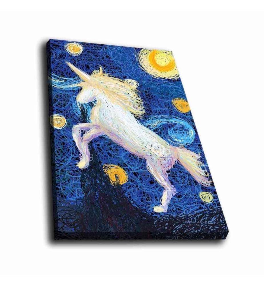 Peinture sur toile décorative éclairée par LED, multicolore, toile polyester