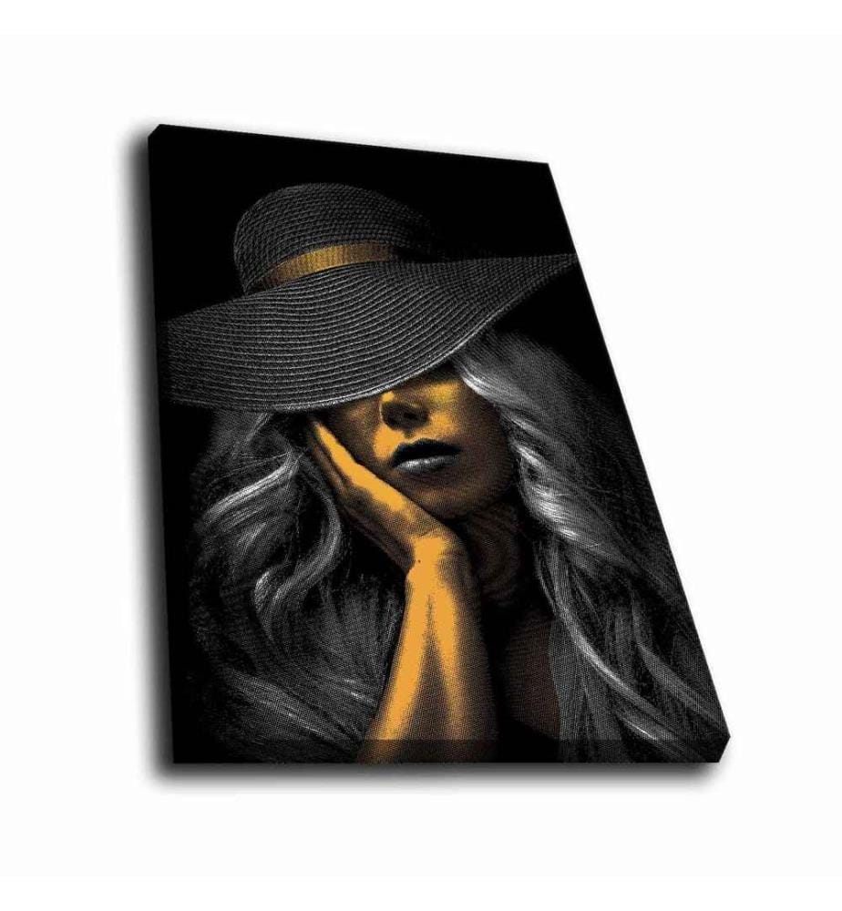 Peinture sur toile décorative éclairée par LED, multicolore, toile polyester