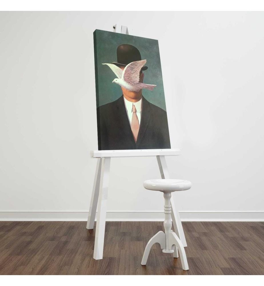 Peinture décorative sur toile, Multicolore, Toile en daim