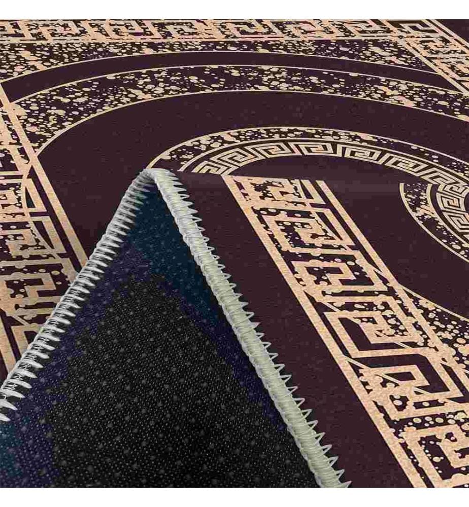 Carpet, Claret Red, 70% Cotton - 30% Chenille, 100 x 200 cm