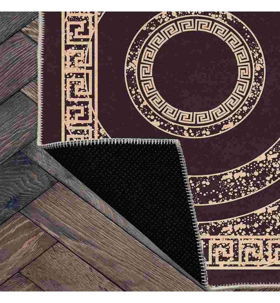 Carpet, Claret Red, 70% Cotton - 30% Chenille, 100 x 200 cm