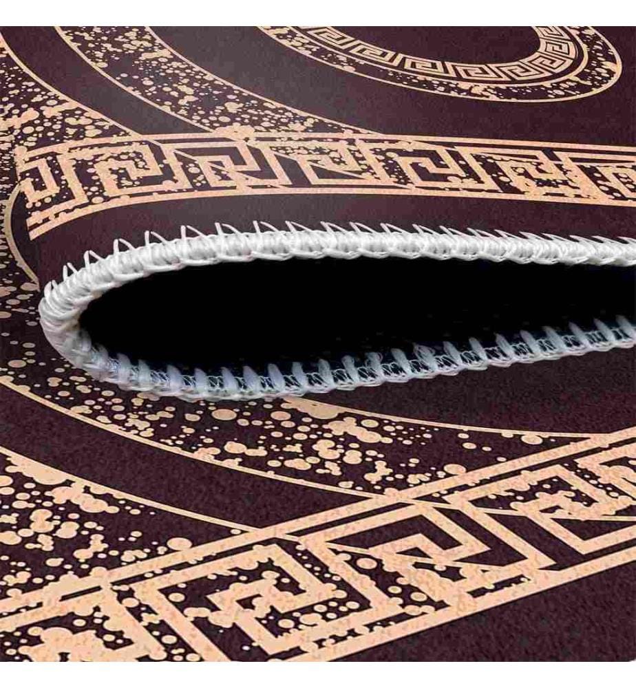 Carpet, Claret Red, 70% Cotton - 30% Chenille, 100 x 200 cm