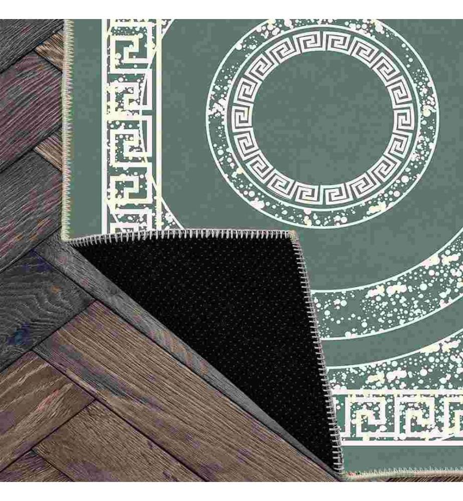 Carpet, Green, 70% Cotton - 30% Chenille, 80 x 150 cm