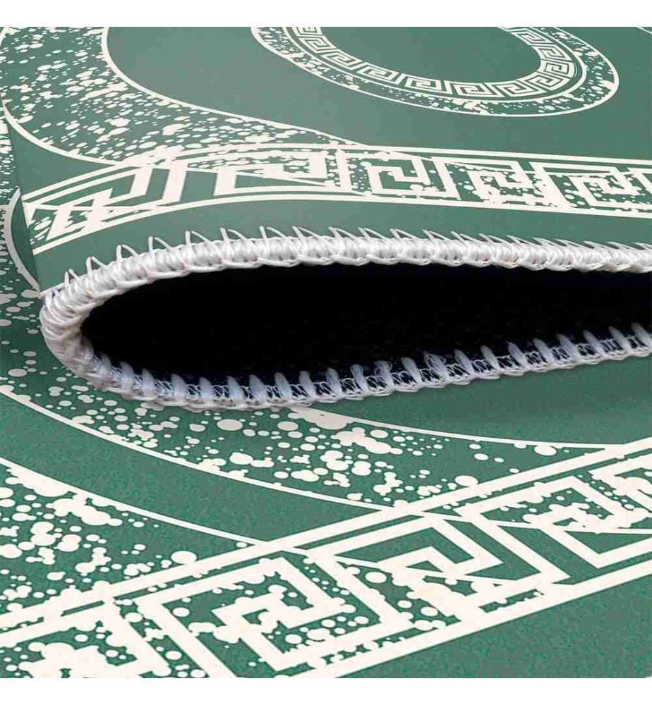 Carpet, Green, 70% Cotton - 30% Chenille, 80 x 150 cm
