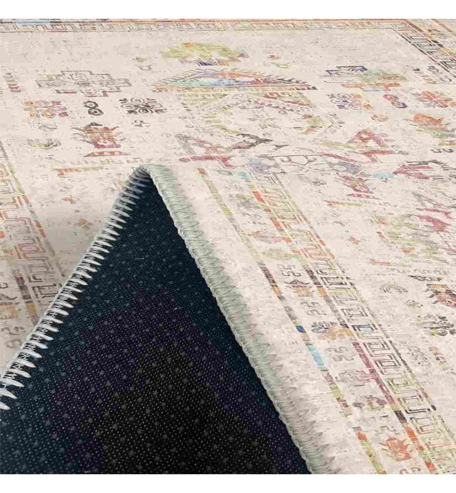 Carpet, Cream, 70% Cotton - 30% Chenille, 100 x 150 cm