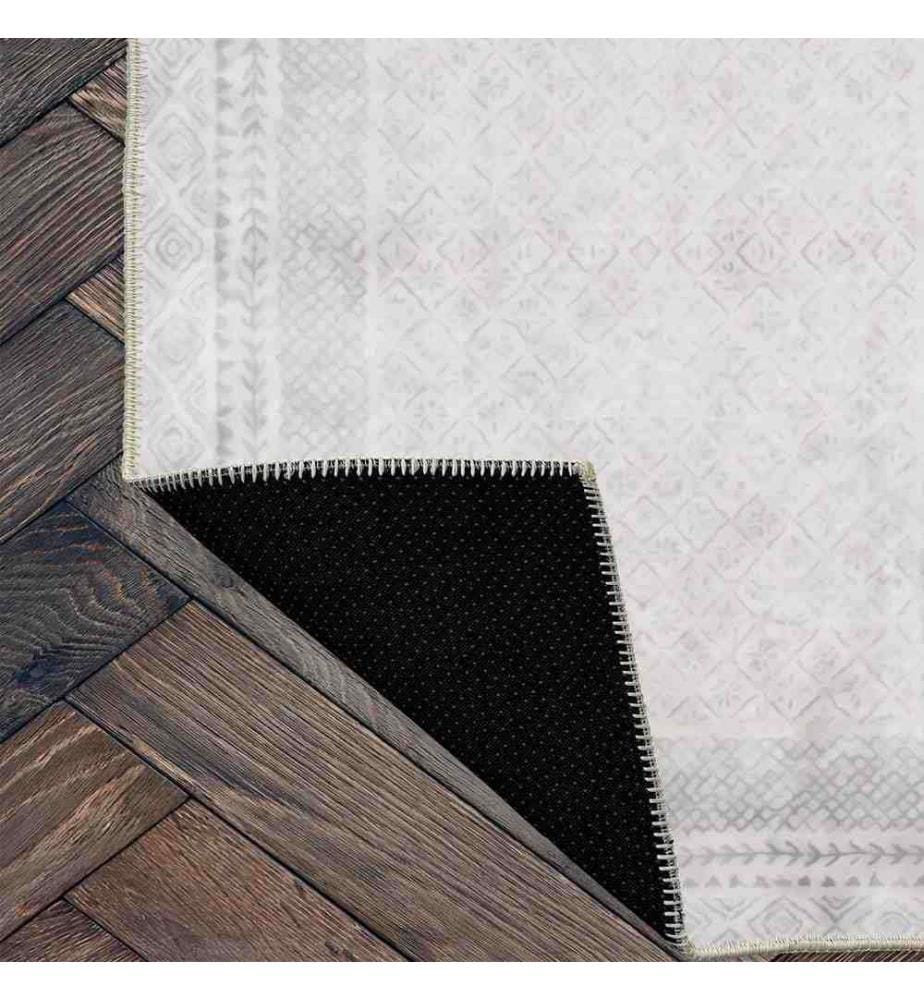 Carpet, Grey, 70% Cotton - 30% Chenille, 80 x 120 cm