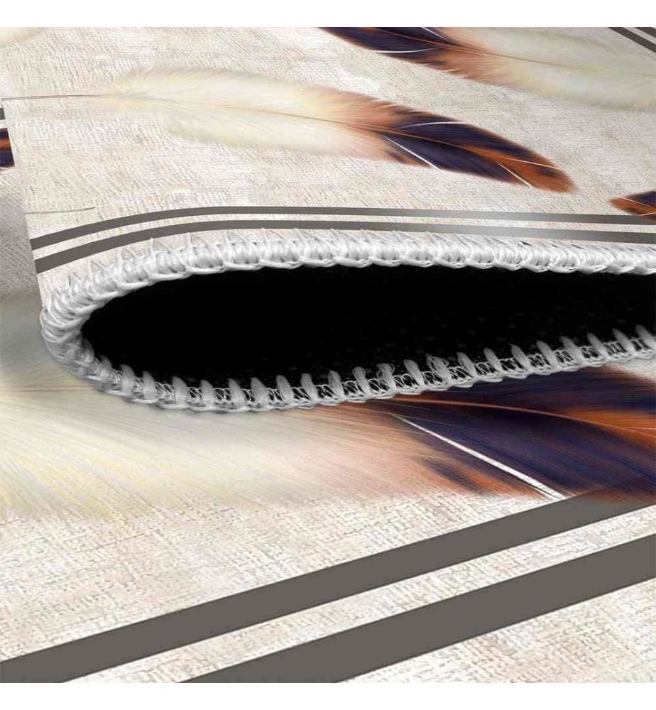 Carpet, Cream, 70% Cotton - 30% Chenille, 160 x 250 cm