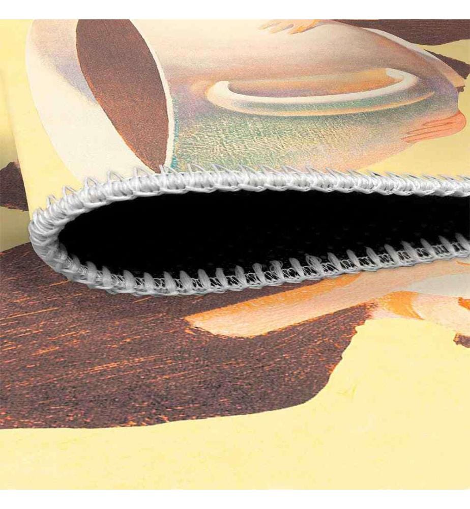 Carpet, Yellow, 70% Cotton - 30% Chenille, 160 x 250 cm