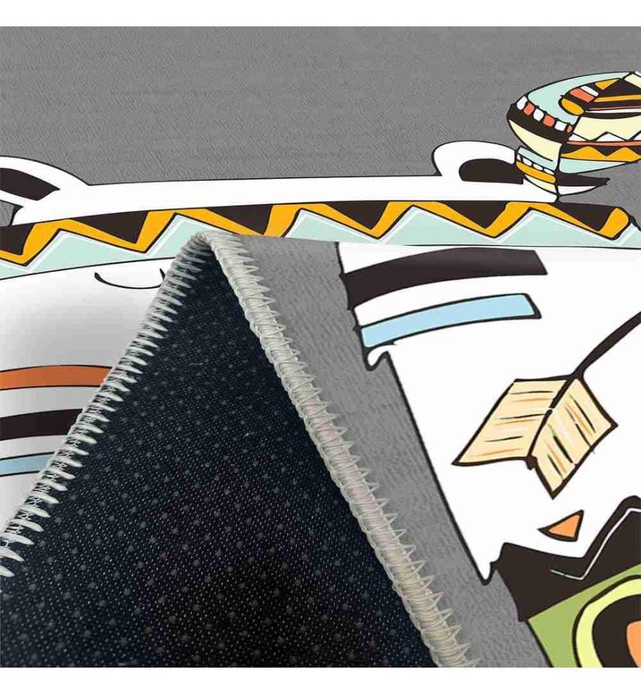 Carpet, Grey, 70% Cotton - 30% Chenille, 200 x 300 cm