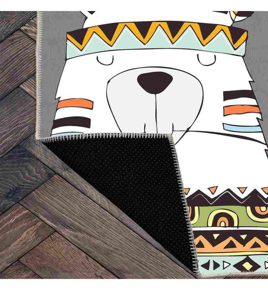 Carpet, Grey, 70% Cotton - 30% Chenille, 200 x 300 cm