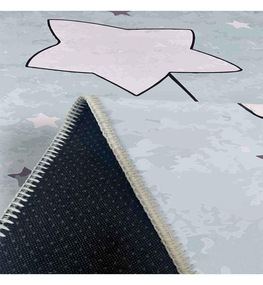 Carpet, Grey, 70% Cotton - 30% Chenille, 120 x 180 cm
